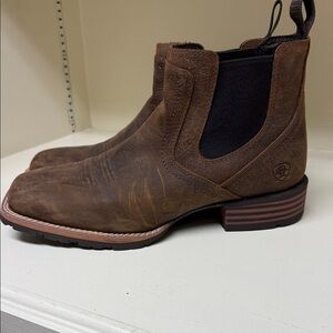 Ariat Men's Distressed Brown Ankle Boots